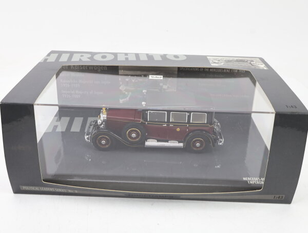 Minichamps Modellauto PKW Hirohito Mercedes-Benz 77OK Emperor Hirohito 1:43