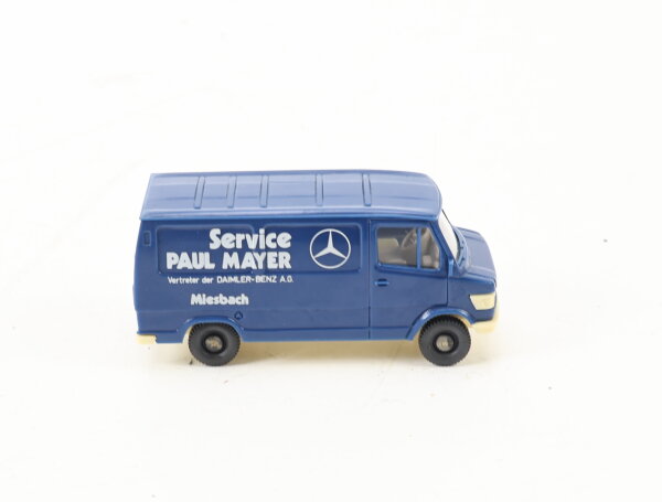 Wiking H0 Modellauto PKW Transporter MB Mercedes-Benz "Service Paul Mayer" 1:87