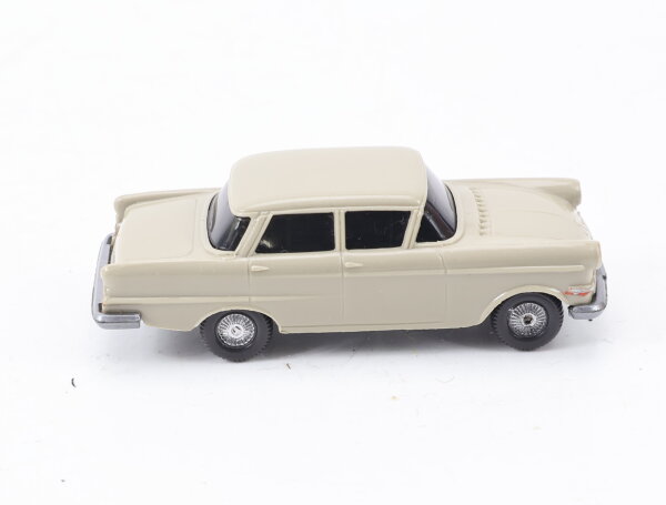 Wiking H0 346/1B Modellauto PKW Opel Kapitän P2 hellgelbgrau~ 1:87