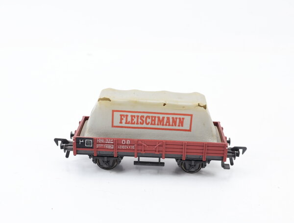 Fleischmann H0 5011 offener Güterwagen Niederbordwagen 461024X05 DB braun