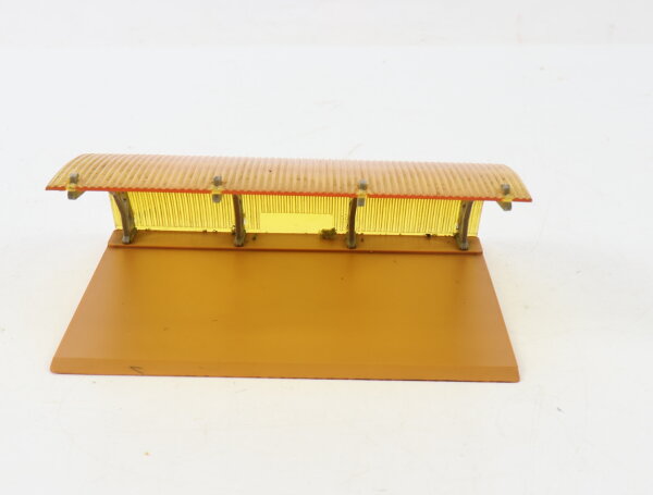 Wiking H0 1293/1B Modellauto Zubehör Parkhalle orange ~ senfgelb 1:87