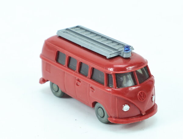 Wiking H0 1046/1B Modellauto Feuerwehr VW T1 Bus (alt) rot 1:87