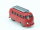 Wiking H0 1046/1B Modellauto Feuerwehr VW T1 Bus (alt) rot 1:87