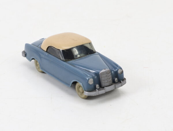 Wiking H0 377/1C Modellauto Mercedes 220 Coupé mattgraublau 1:87