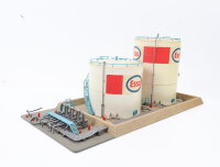 RARE! KIBRI HO 393 Maquette Reservoir Citerne A Essence Esso, Shell