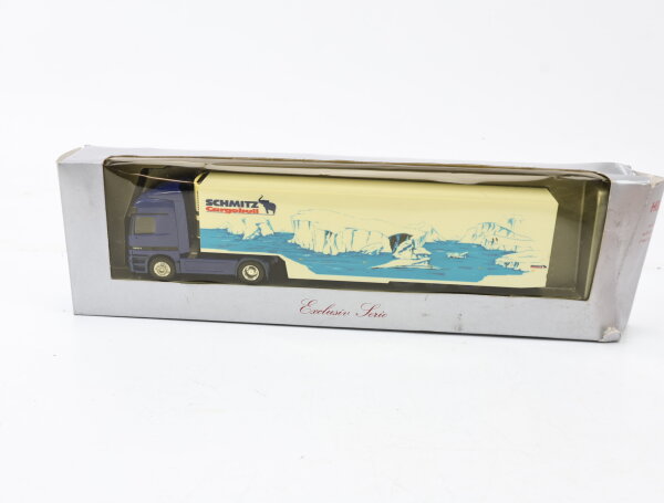 Herpa H0 Modellauto LKW MB Actros Schmitz Cargobull Exklusiv Serie 1:87