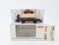 Märklin H0 46063 Güterwagen Niederbordwagen DB...