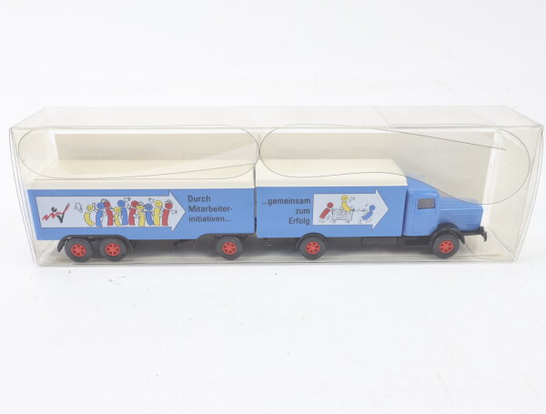 Wiking H0 Modellauto Koffer LKW Büssing 8000 Siemens Mitarbeiterinitiativen 1:87