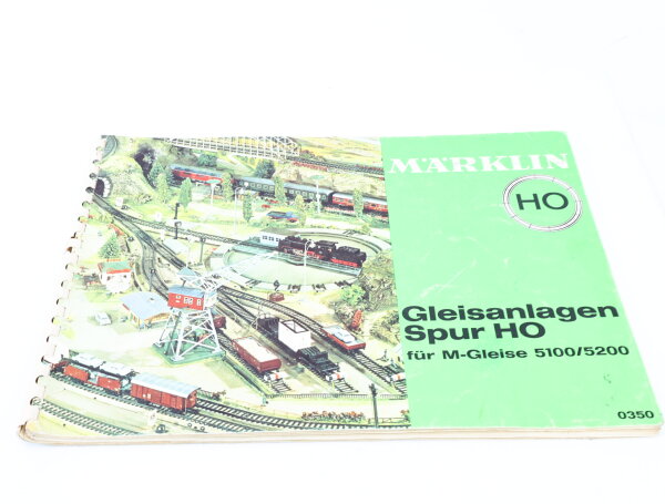 Märklin H0 Heft Nachschlagewerk Gleisanlagen Gleispläne Spur H0