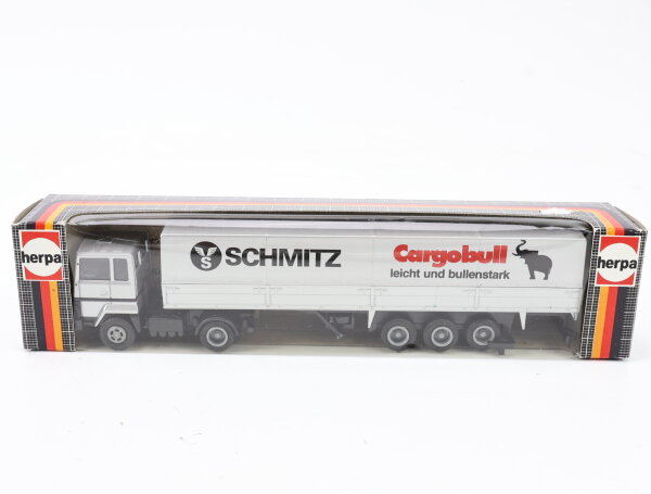 Herpa H0 Modellauto Werbemodell LKW Sattelzug Ford Schmitz Cargobull 1:87