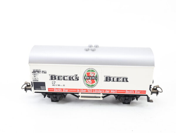 Märklin Primex H0 4548 Güterwagen Bierwagen "Becks Bier" 082 0 785-4 DB