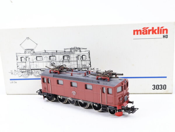 Märklin H0 3030 Elektrolok E-Lok ASEA Nohab Litt Da 884 SJ / Guss