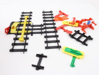 Faller Hit Train Spur 0 3741 Schienen Umschaltgleis gerade Prellbock Zubehör