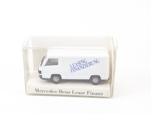 Herpa H0 Modellauto PKW MB 100 Leasing Finanzierung Transporter Weiß 1:87