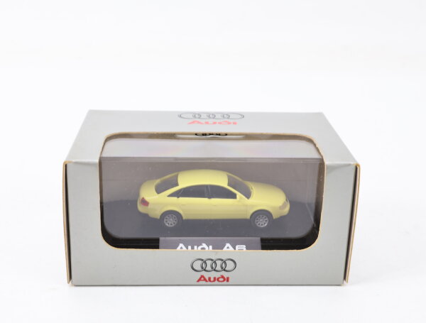 Wiking H0 13.225.5 Modellauto PKW Audi A6 gelb 1:87
