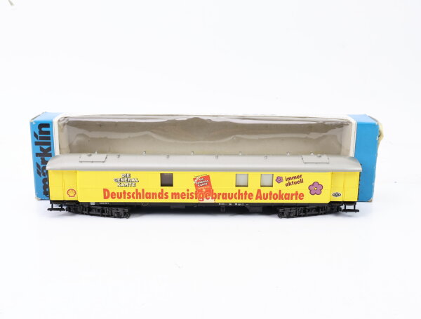 Märklin H0 4121 Personenwagen Ausstellungswagen Autokarte der DB 11583-2