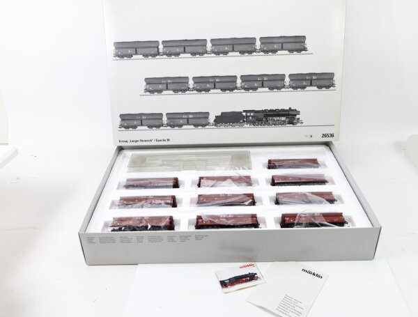 Märklin H0 26536 aus Zugset 10x Güterwagen Erzzug "Langer Heinrich" / NEM OVP