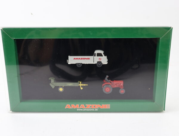 Wiking H0 Modellauto Set Amazone Limited Edition 1:87