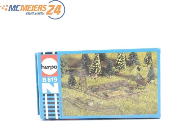 Herpa N B-619 Ausschmückung Landschaftsbau Bausatz Waldausstattung