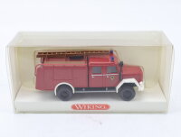 Wiking H0 Modellauto Berufsfeuerwehr Aachen Magirus Deutz 1:87