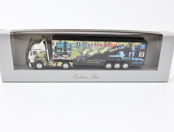 Herpa H0 Modellauto LKW Exklusiv Serie MB Unterfranken Truck 1:87