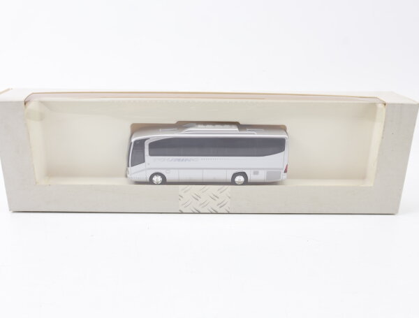 AWM H0 B66000668 Modellauto Bus Werbemodell Touring Silber MB 1:87