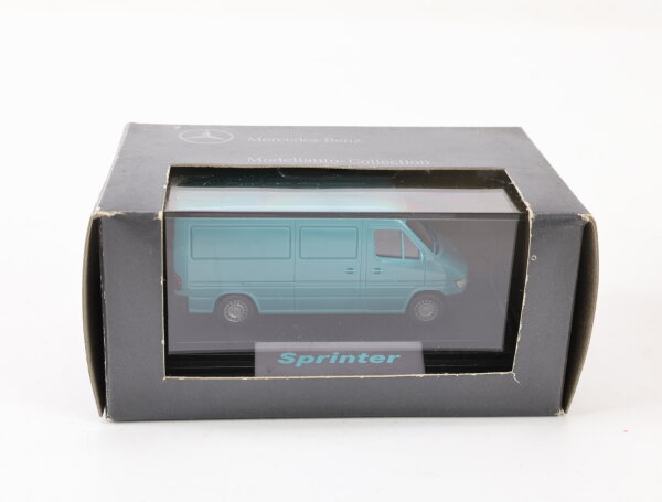 Wiking H0 B66000030 Modellauto PKW Sprinter Kasten MB Türkis / Mint 1:87