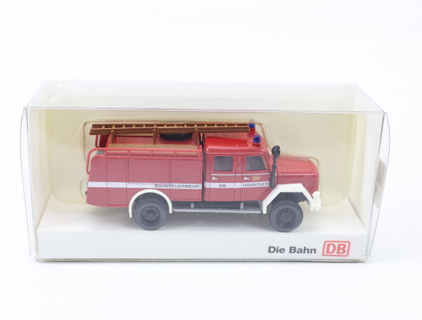 Wiking H0 Modellauto Magirus Deutz Merkur 125 DB Bahnfeuerwehr Hannover 1:87