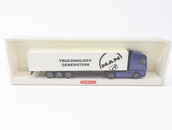 Wiking H0 538 05 46 Modellauto LKW Koffer-Sattelzug MAN TG-A XXL 1:87