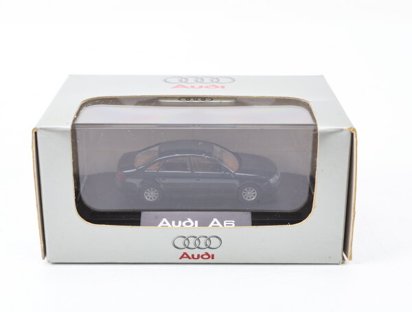Wiking H0 13.225.5 Modellauto PKW Audi A6 schwarz 1:87