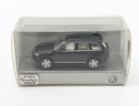 Wiking H0 Modellauto PKW VW Touareg schwarz 1:87