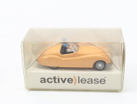 Wiking H0 Modellauto PKW Jaguar Sport mit Figur...