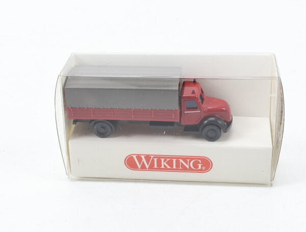 Wiking H0 965 01 25 Modellauto Feuerwehr Pritschen LKW Magirus Deutz 1:87