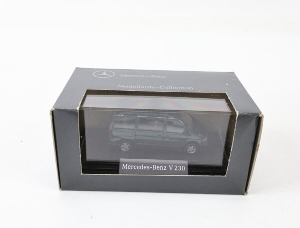 Wiking H0 B 6 600 6531 Modellauto PKW Mercedes Benz V 230 grün 1:87