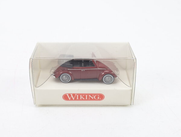 Wiking H0 794 01 26 Modellauto PKW VW Käfer Cabrio Rot 1:87