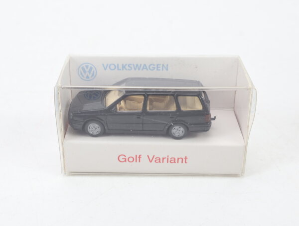Wiking H0 Modellauto PKW VW Volkswagen Golf Variant Schwarz 1:87