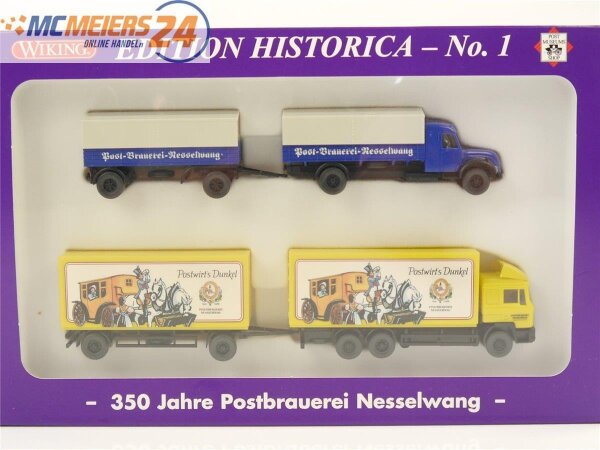 E188 Wiking H0 82-10 Modellauto-Set "Edition Historica-No. 1" 1:87 *TOP*