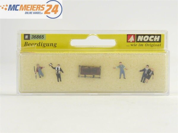 E467a Noch N 36865 Figuren-Set 5-tlg. Beerdigung 1:160