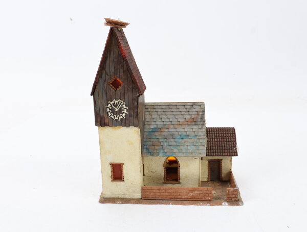 Faller H0 Gebäude Kirche Kleinstadtkirche Dorfkirche