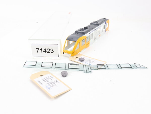 E1641 Fleischmann H0 aus 71423 Prototyp Handmuster Gehäuse + Verglasung / Plombe