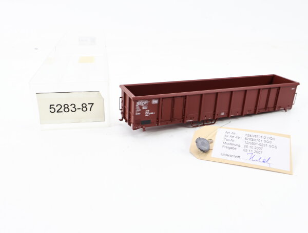 E1641 Fleischmann H0 5283 8701 Prototyp Handmuster Gehäuse Hochbord DB / Plombe