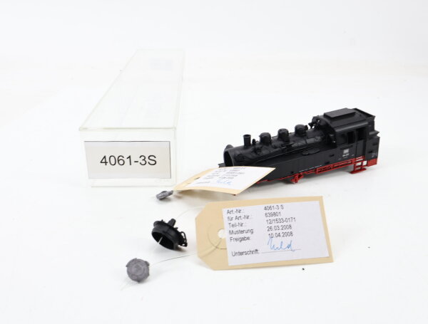 E1641 Fleischmann H0 aus 639801 Prototyp Handmuster Gehäuse Dampflok / Plombe