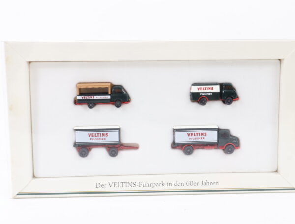 Wiking H0 Modellauto Set Der VELTINS-Fuhrpark in den 60er Jahren 1:87