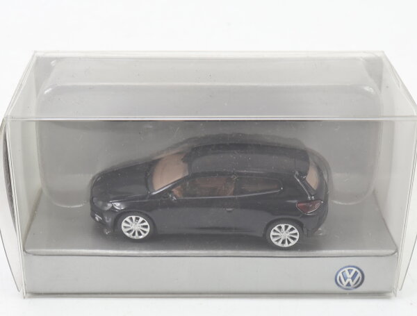 Wiking H0 Modellauto PKW VW-Scirroco 2008 Schwarz 1:87