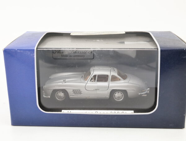Atlas Verlag 7 129 101 Modellauto PKW Mercedes Benz 300 SL Silber