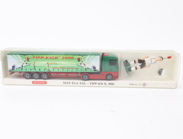 Wiking H0 81-33 Modellauto LKW MAN TGA XXL Tipp-Kick 2006 1:87