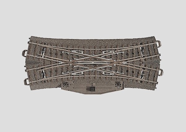 Märklin H0 24624 C-Gleis Doppelkreuzungsweiche 1:87