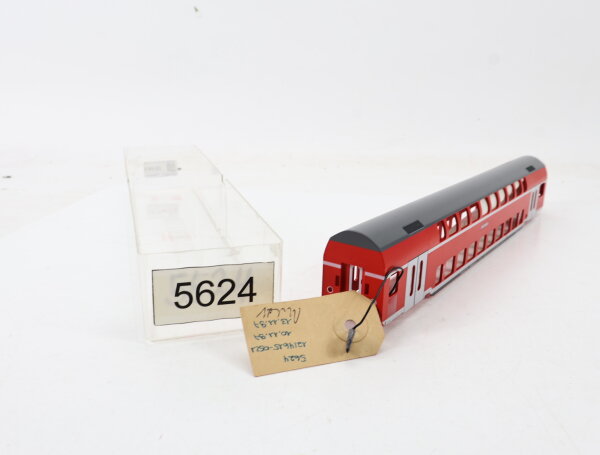 E1641 Fleischmann H0 5624 Prototyp Handmuster Gehäuse Doppelstock DB / Plombe