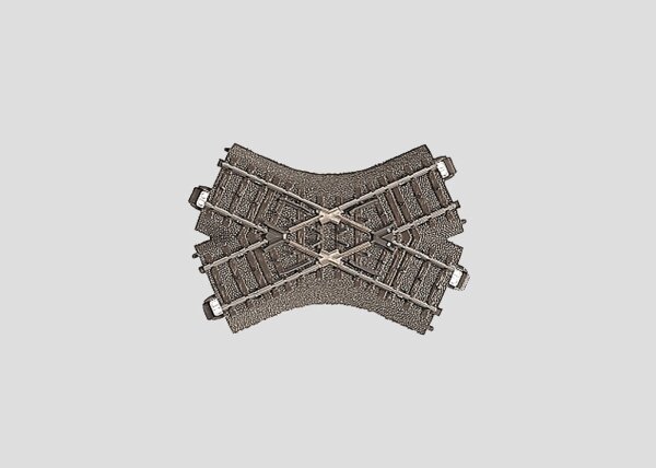 Märklin H0 24649 C-Gleis Kreuzung 1:87