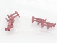 E1641 Fleischmann H0 Trittstufen 4-tlg. rot